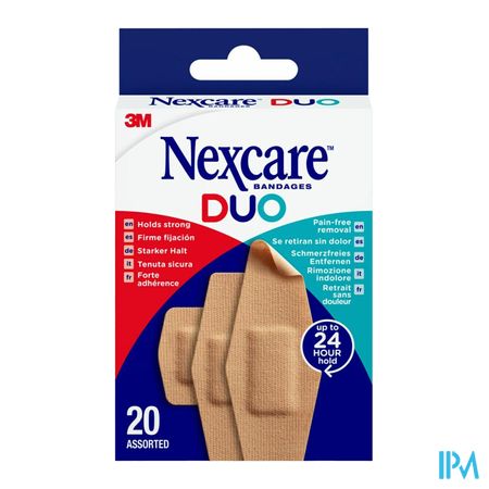 Nexcare 3m Duo Pansement Assortiment 20 6