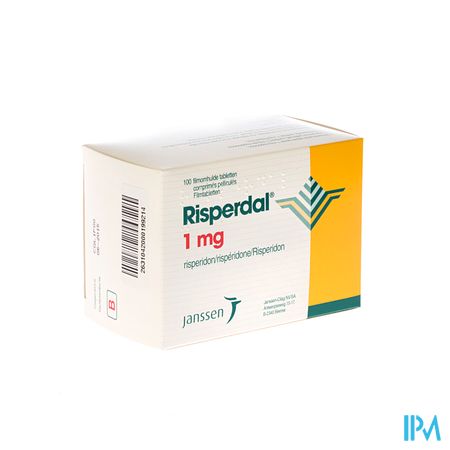 Risperdal 1mg Pi Pharma Comp 100 X 1mg Pip