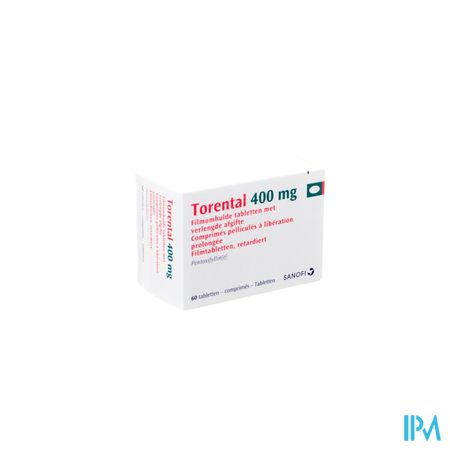 Torental 400mg Lib.prolonge Comp Pell 60 Pip