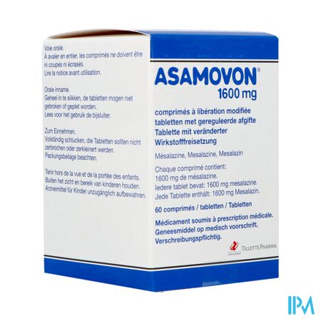 Asamovon 1600mg Tabl 60