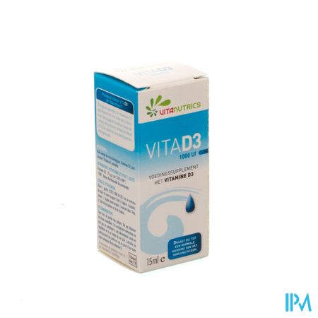 Vitad3 1000ui Vitanutrics Gutt 15ml