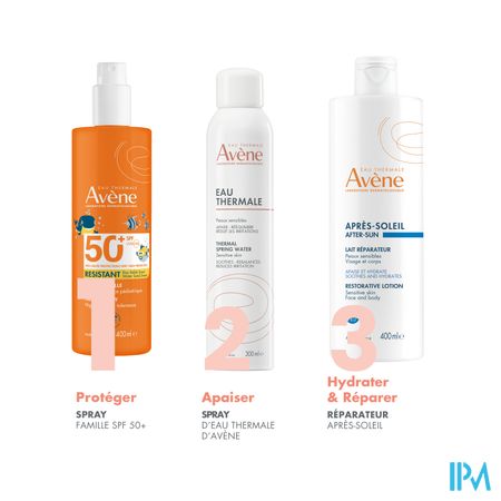 Avene Zon Spf50+ Spray Familie 400ml 10