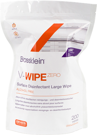 Bossklein V-wipe Zero Clas.desinf.doekje200 Refill 1