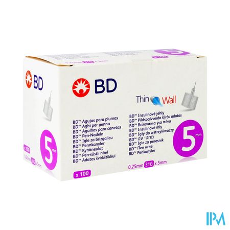 Bd Microfine+ Aig. Stylo Tw 5,0mm 31g 100 320794