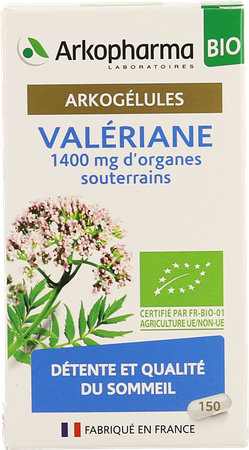 Arkocaspules Valeriaan Bio Caps 150 Nf 10