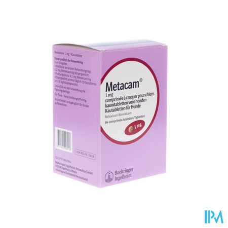 Metacam 1mg Kauwtablet Vleessmaak Hond 84 2