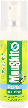 Mouskito Repel Europa 20% Pocketspray 50 ml spray