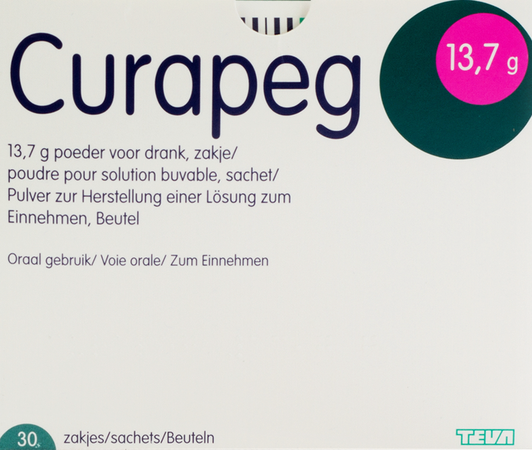 Curapeg 13,7g Poeder Voor Drank 30 4