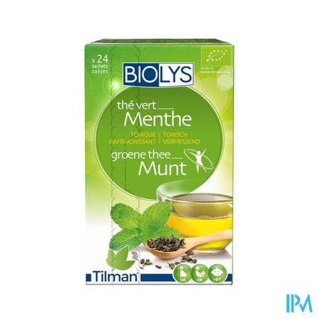 Biolys The Vert Menthe Sach 24