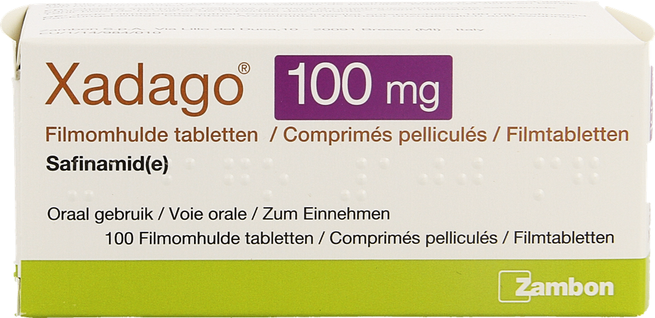 Xadago 100mg Filmomh Tabl 100 X 100mg 1