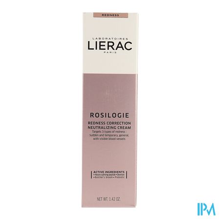Lierac Rosilogie Creme Neutral Corr.roug. Tbe 40ml 7