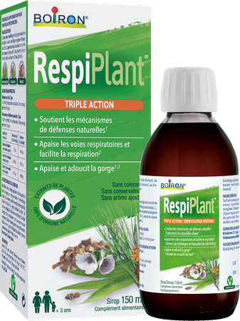 Respiplant Sirop Nez&gorge Defens.nat.150ml Boiron 1