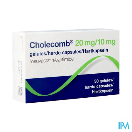 Cholecomb 20mg/10mg Harde Caps 30