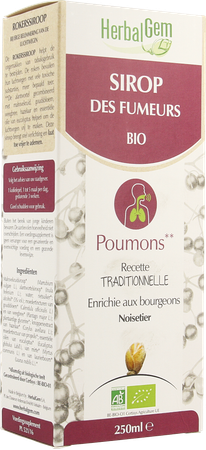 Herbalgem Sirop Des Fumeurs 250ml 5