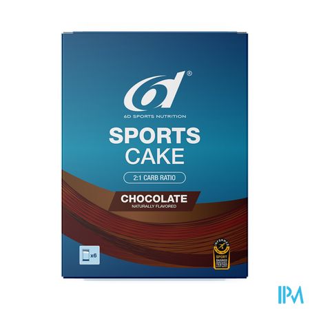 6d Sports Cake Chocolate 6x41g