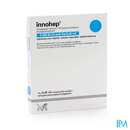Innohep Ser Sc 10 X 4500 Iu 0,45ml 1