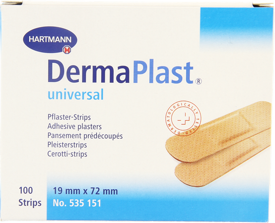 Dermaplast Universal 19x72mm 1x100 P/s 1