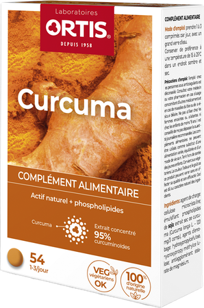 Ortis Curcuma Blister Comp 3x18 5