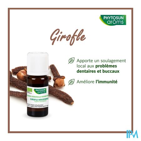 Phytosun Kruidnagel Fr-bio-01 10ml 8