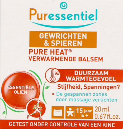 Puressentiel Gewrichten Balsem Pure Heat 20ml 3