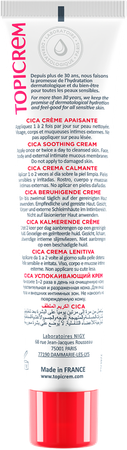 Topicrem Cica Verzachtende Creme Tube 40ml 3