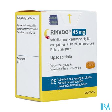 Rinvoq 45mg Verlengde Afgifte Tabl 28