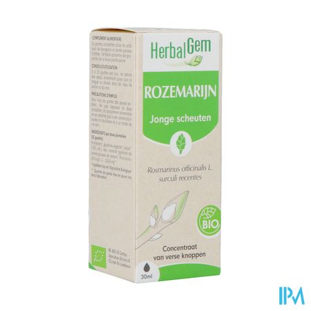 Herbalgem Rozemarijn Bio 30ml