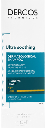 Vichy Dercos Dermo Kalmerend Droog Haar Sh 200ml 3