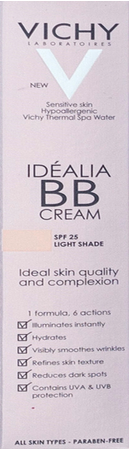 Vichy Idealia Bb Cream Light Shade 40ml 2