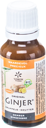 Ginjer Original Forte Druppels 20ml - Lemon Pharma 5