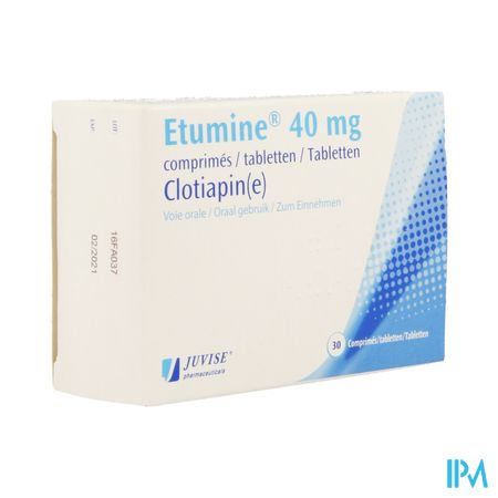 Etumine Blister Comp 30 X 40mg