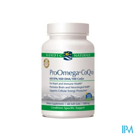 Proomega Coq10 Huile Poisson Soft Caps 60