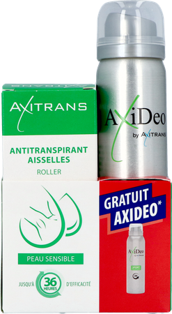 Axitrans Roller Gev. Huid+axideo Sport 75ml Grat. 3