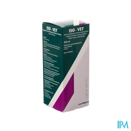 Iso-vet 100mg/g Sol Inha Fl 250ml