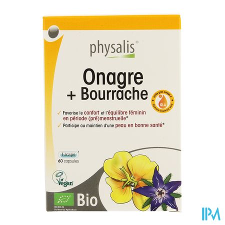 Physalis Teunisbloem+bernagie Bio Caps 60 2