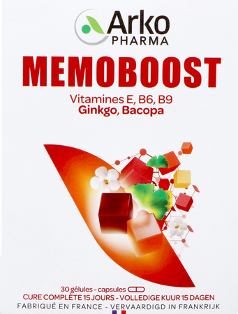 Memoboost Gingko Bacopa Caps 30 4