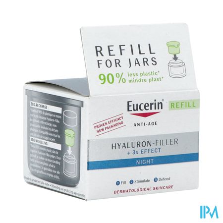 Eucerin Hyaluron-filler X3 Soin Nuit Recharge 50ml