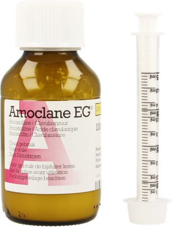 Amoclane EG 250Mg/62,5Mg/5Ml Susp.Buvable 100Ml 3