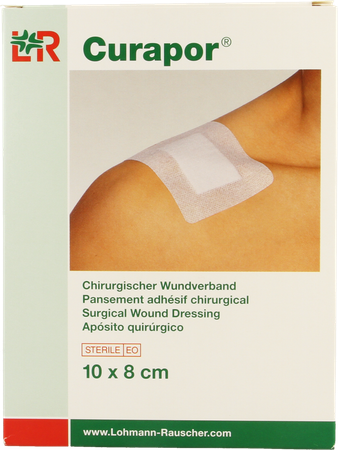 Curapor Verb Chirurg. Steriel 10cmx 8cm 5 32903 9