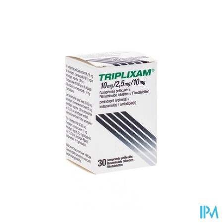 Triplixam 10mg/2,50mg/10mg Comp Pell 30