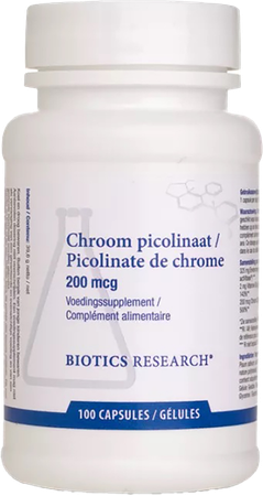 Chrome Picolinat 200y Biotics Caps 100 3