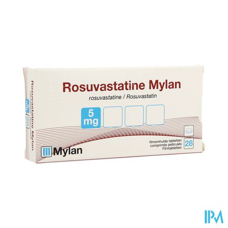 Rosuvastatine Viatris 5mg Filmomh Tabl 28 1