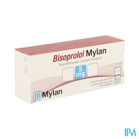 Bisoprolol Viatris 5,0mg Tabl 56 1