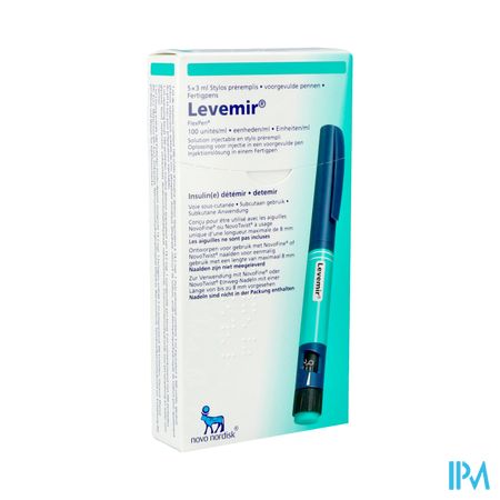 Levemir Flexpen 5x3ml 100 U/ml