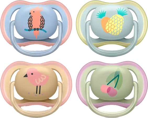 Philips Avent Fopspeen +0m Air Mix Fruit 2