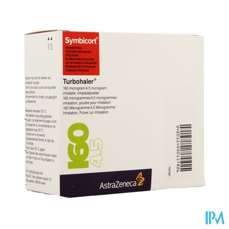 Symbicort Turbohaler 160mcg/4,5mcg Doses 3x120