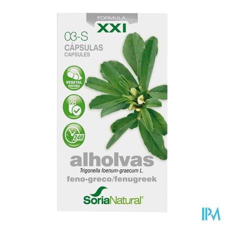 Soria 3-s Trigonella Foenum-graecum l Xxi Caps 30 1