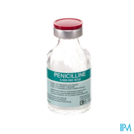 Penicilline 100x1vial 5.000.000 Ie