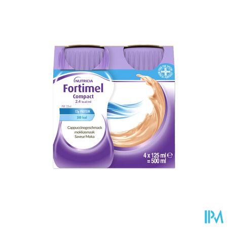 Fortimel Compact 2.4kcal Moccha 4x125ml