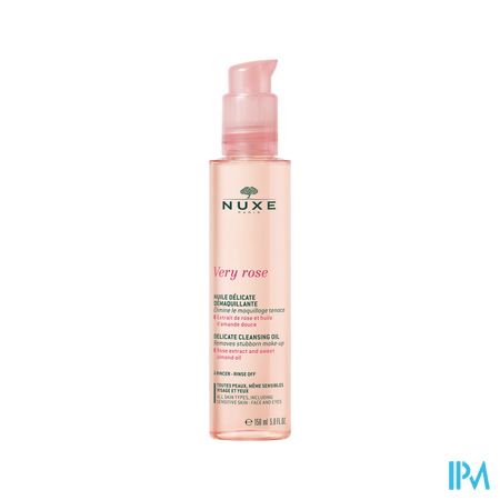 Nuxe Very Rose Fijne Reinigende Olie 150ml Nf